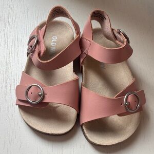 Old Navy Blush Pink Kids Sandals